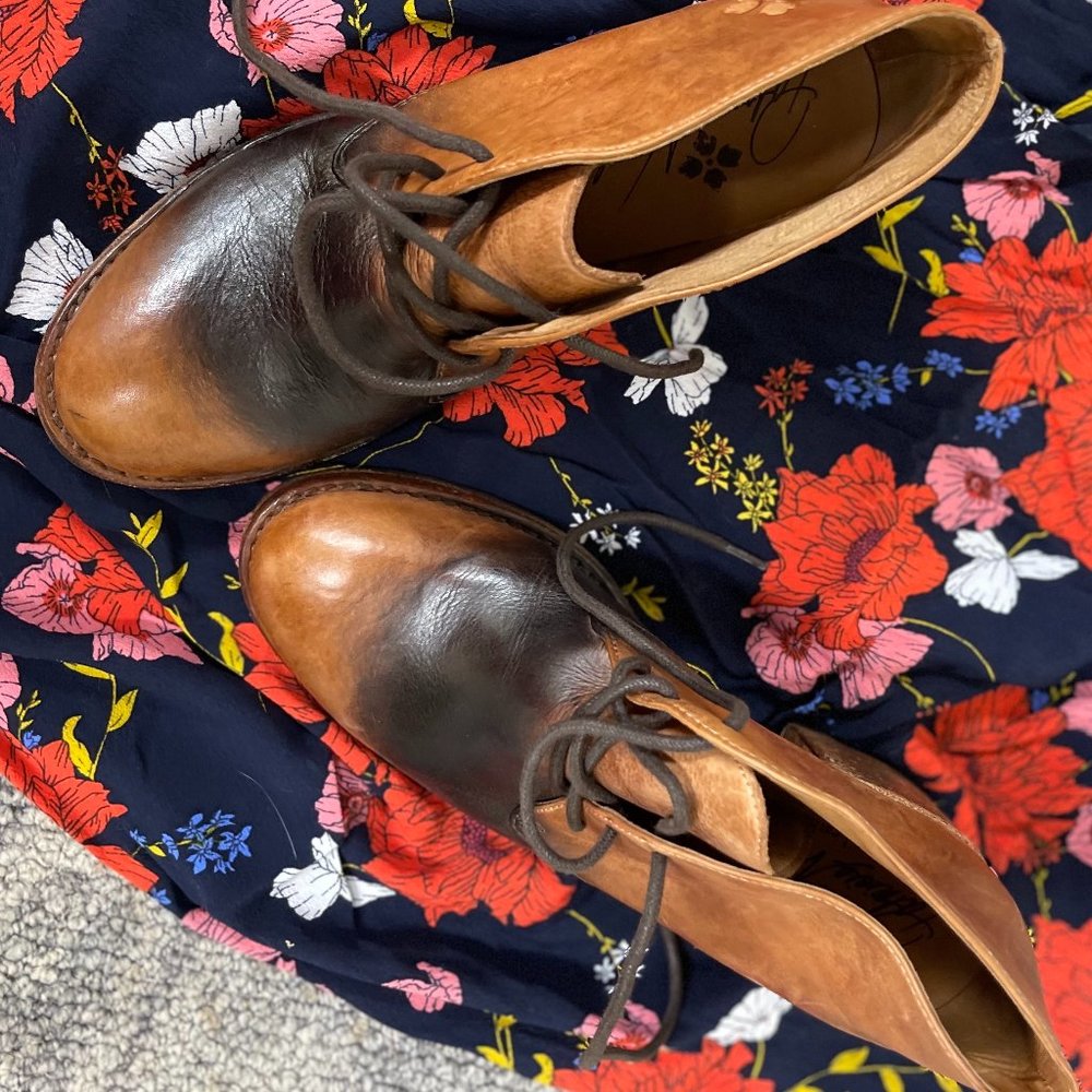 Patricia Nash leather booties